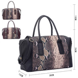 Layla Snake Bag - Black image