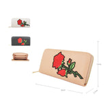 Daliah Rose Purse Long - Black image