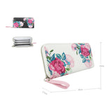 Kalina Flower Print Purse - White image
