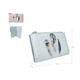 Jaida Feather Purse - L. Blue image