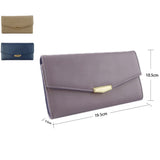 Sinead envelope flap purse - Dark Blue image