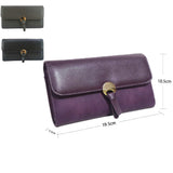 Franca metal disc trim purse - Purple image