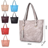 Bronx tassel shopper bag - BLUE image