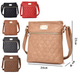 Maggie quilted cross body bag - YELLOW image