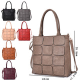 Joanie textured panel bag - PINK image