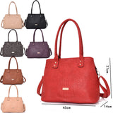 Blair croc shopper - PINK image