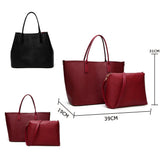 Rosaline Tote Bag - Burgundy image