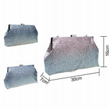 Gabriella Glitter Clutch - Bronze Mix image