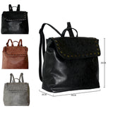 Iona X Stud Backpack - Grey image