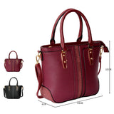 Zahara Mini Tote Bag - Burgundy image