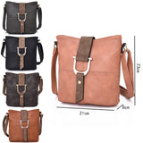 Audrey Bucket Cross Body Bag - Pink image