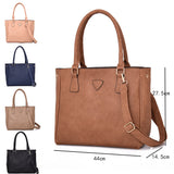 Madaline Large Tote Bag - Black image