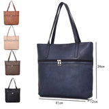 Philomeana Zip Shopper Bag - Beige image