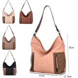 Keren Pocket Shopper Bag - Black image