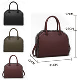 Ashlynn Chain Detail Tote Bag - Black image