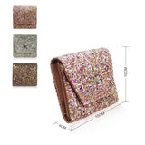 Latoya Small Glitter Purse - Pink image