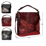 Gracia marble panel slouch bag - Grey image