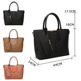 Jerri Tote With Purse - Nude image