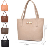Jenni Bow Shopper Bag Black image