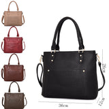 Elenor laser pocket shopper bag Dark Khaki image