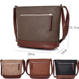Navaeh bucket bag Red Brown image