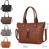 Carroll Tassel Zip Tote bag grey image