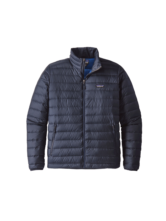 Parka Down Sweater Azul Hombre