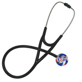UltraScope Single Stethoscope Sweet Swirled (Glitter) White