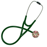 UltraScope Single Stethoscope Razzle Dazzler Hot Pink and Light Green
