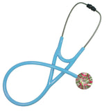 UltraScope Single Stethoscope Razzle Dazzler Hot Pink and Light Green