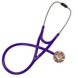 UltraScope Single Stethoscope Razzle Dazzler Hot Pink and Light Green