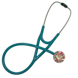 UltraScope Single Stethoscope Razzle Dazzler Hot Pink and Light Green