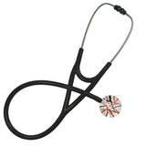 UltraScope Single Stethoscope Razzle Dazzler Red and Black