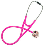 UltraScope Single Stethoscope Razzle Dazzler Red and Black