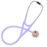 UltraScope Single Stethoscope Razzle Dazzler Red and Black