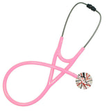 UltraScope Single Stethoscope Razzle Dazzler Red and Black