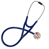 UltraScope Single Stethoscope Razzle Dazzler Red and Black