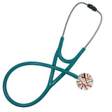 UltraScope Single Stethoscope Razzle Dazzler Red and Black