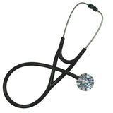 UltraScope Single Stethoscope Razzle Dazzler Teal and Navy Blue