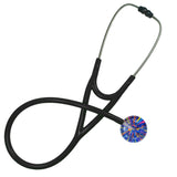 UltraScope Single Stethoscope Confetti Royal Blue