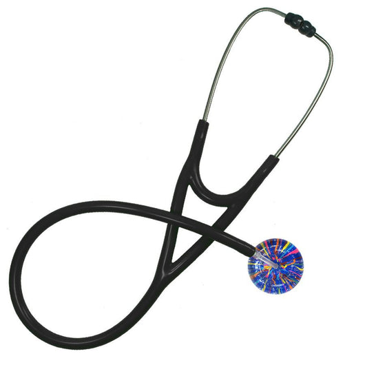 UltraScope Single Stethoscope Confetti Royal Blue