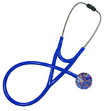 UltraScope Single Stethoscope Confetti Royal Blue