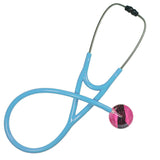 UltraScope Single Stethoscope Black Wave Hot Pink