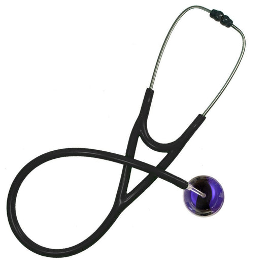 UltraScope Single Stethoscope Black Wave Purple