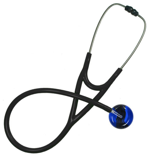 UltraScope Single Stethoscope Black Wave Royal Blue
