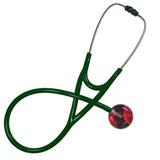 UltraScope Single Stethoscope Black Wave Red