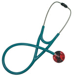 UltraScope Single Stethoscope Black Wave Red