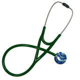UltraScope Single Stethoscope Wavy Stripe Silver