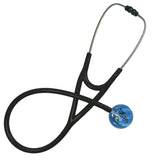 UltraScope Single Stethoscope Butterflies Light Blue