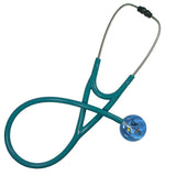 UltraScope Single Stethoscope Butterflies Light Blue